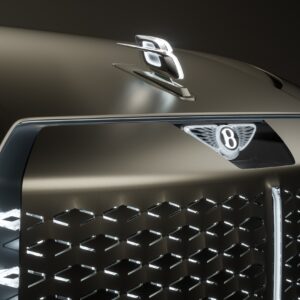 The front of the Bentley EXP 15 concept