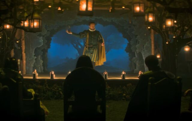 A performance of "A Midsummer Night's Dream" for the benefit of Faerie.