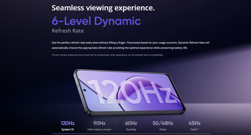 realme 12x 5G Display & Design 