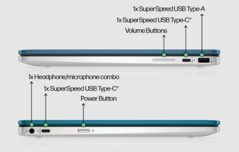 HP Chromebook Extended Battery Life