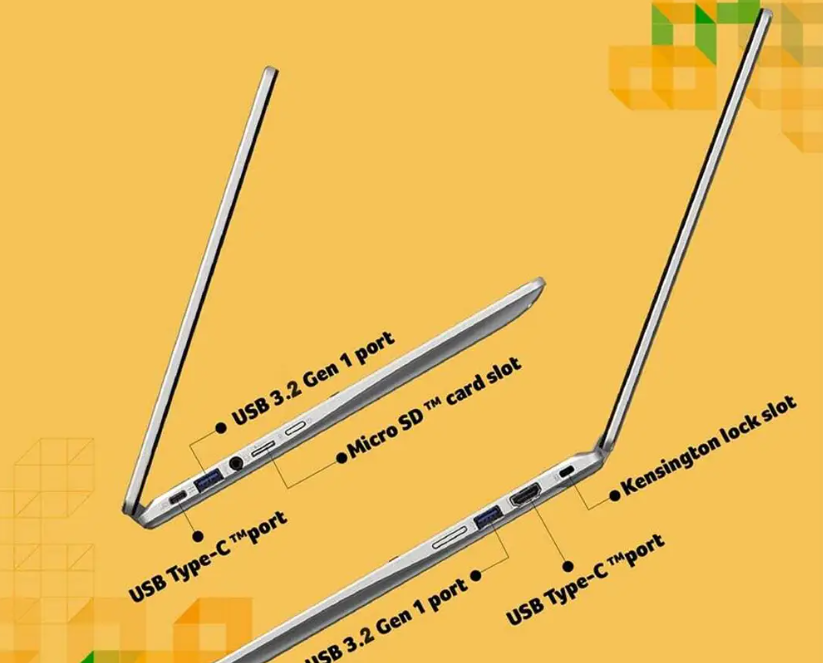 Acer Chromebook Connectivity & Ports 