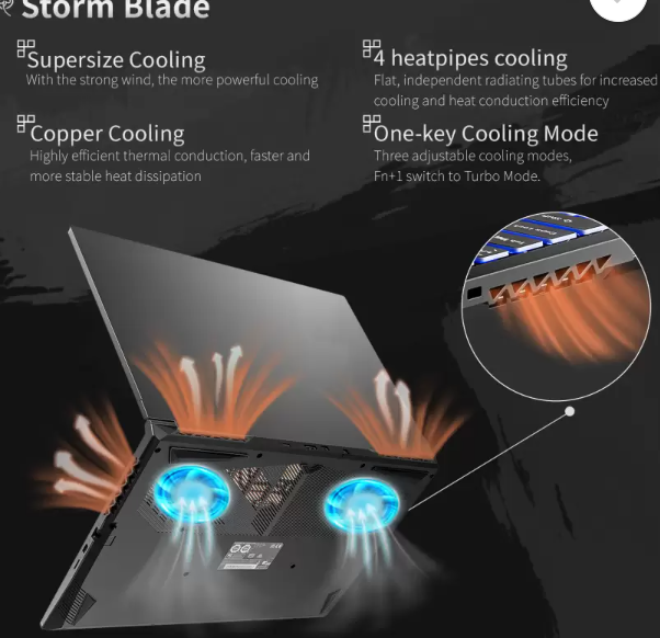 Colorful XS Heat Management Feature 