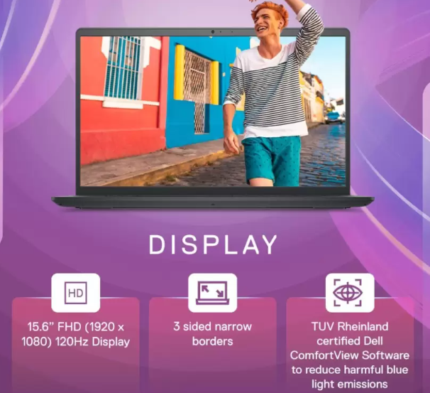 DELL 15 AMD Ryzen 3 Display Quality
