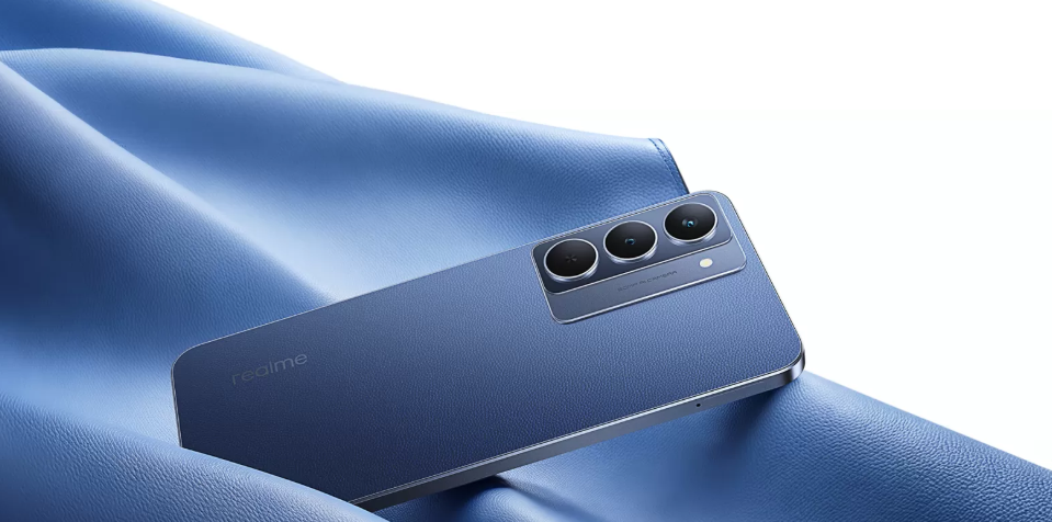 Realme P3x 5G Premium Leather Back Design