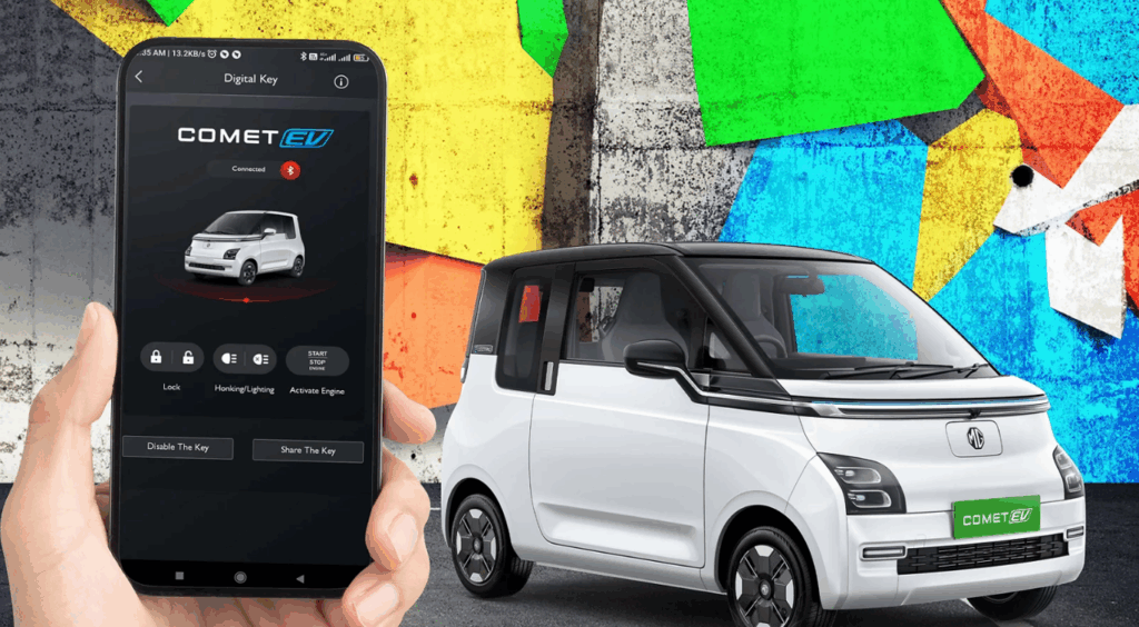 Comet EV Smart Blend of Safety and Technology