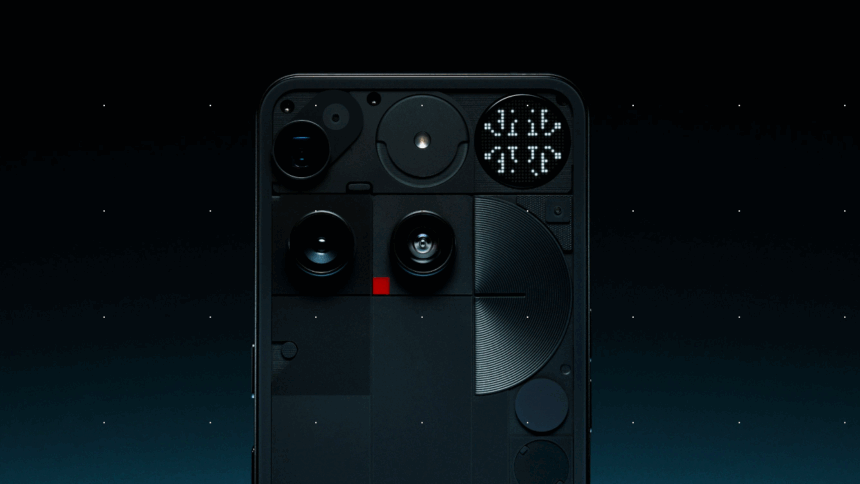 Nothing Phone (3) with Snapdragon 8s Gen 4 and Triple 50MP Cameras